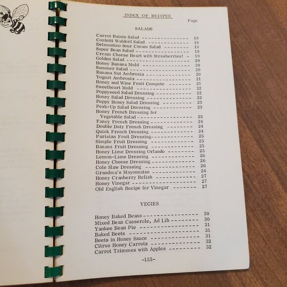 The Wonderful World of Honey: A Sugarless Cookbook  Parkhill, Joe - Picture 5 of 10